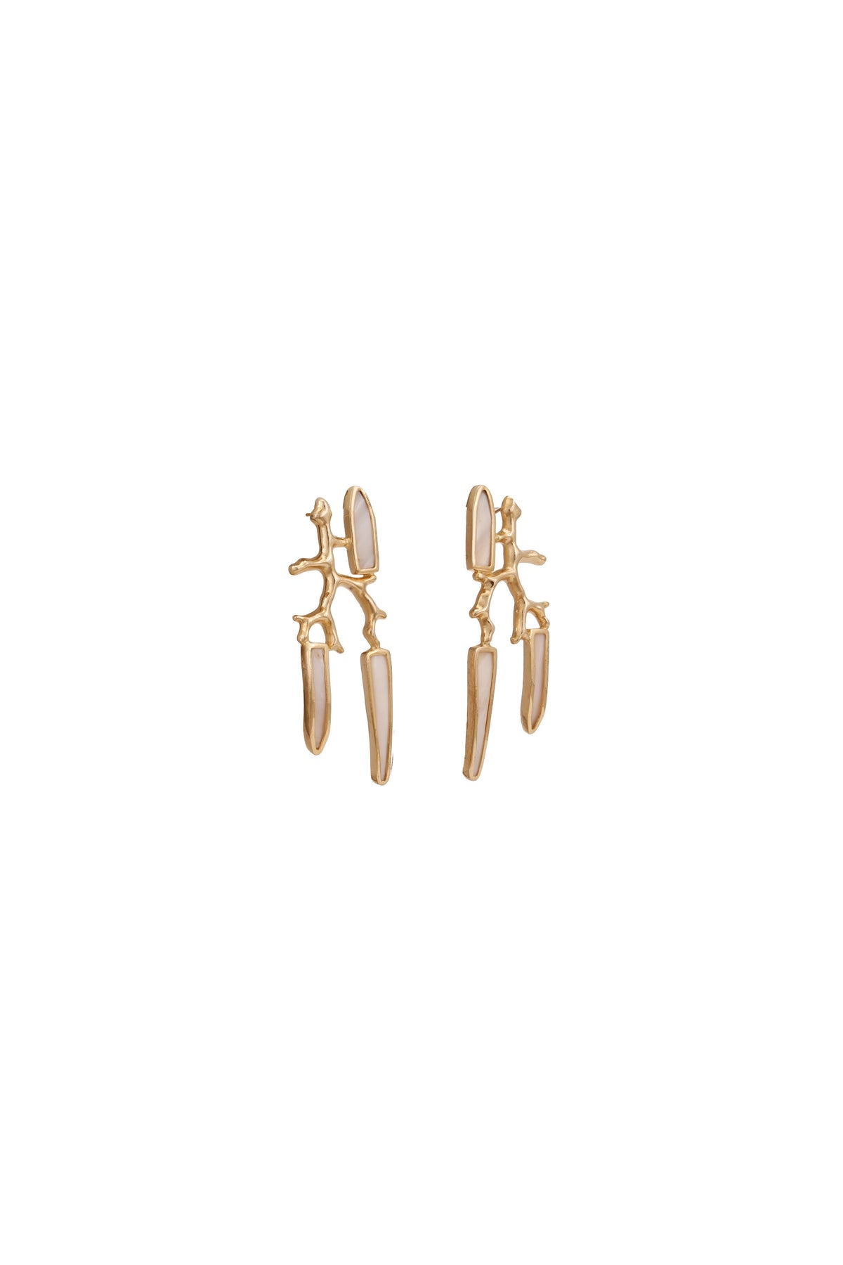 Buja Earrings – Silver