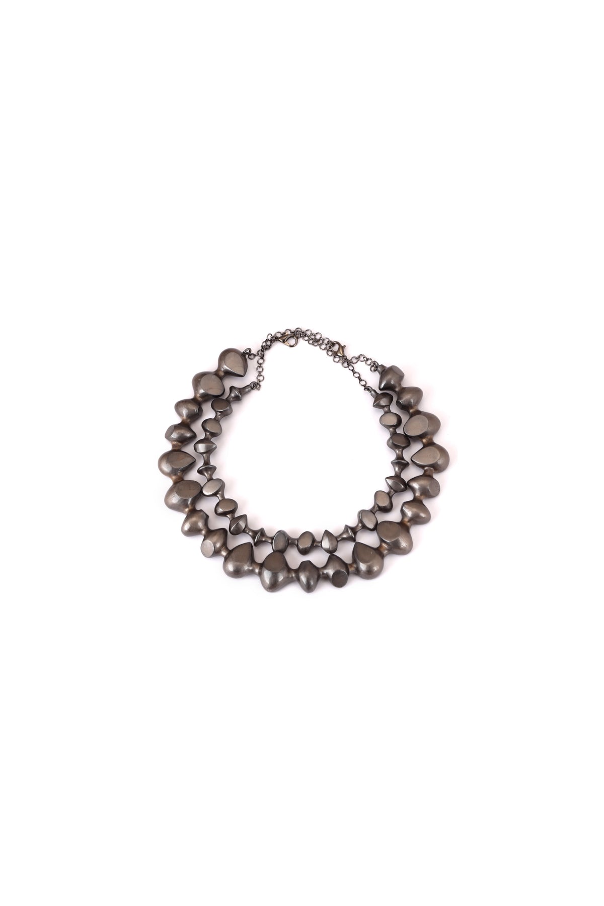 Carol Necklace – Gunmetal & Gunmetal