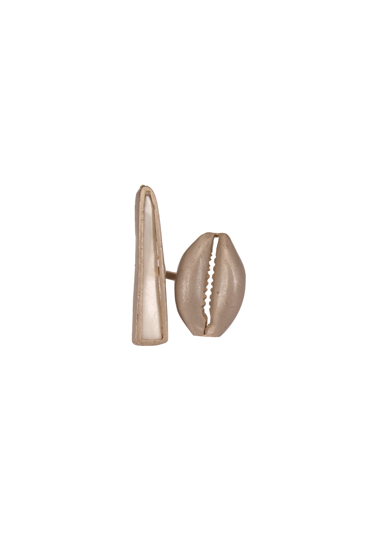 Koddy Ring – Matte Gold