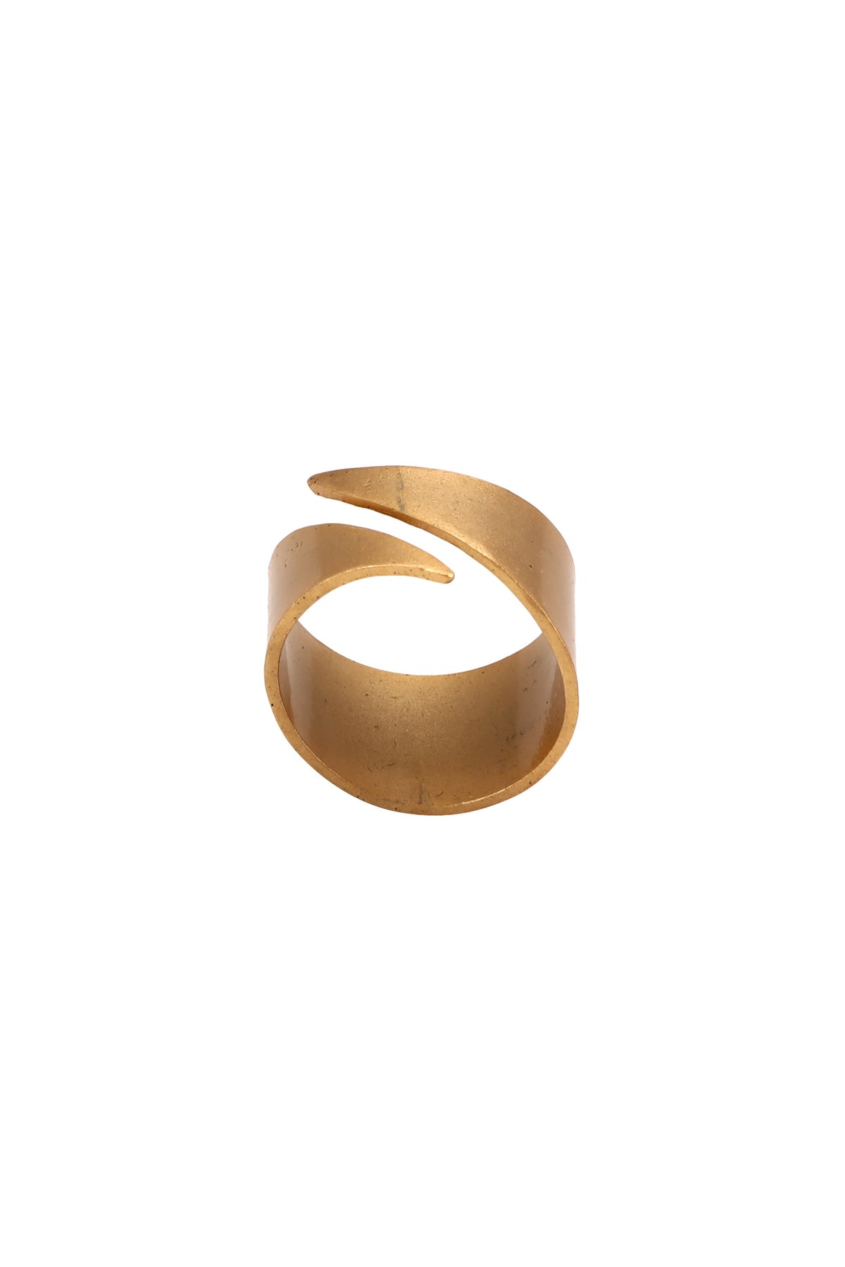 Krip Ring – Matte Gold
