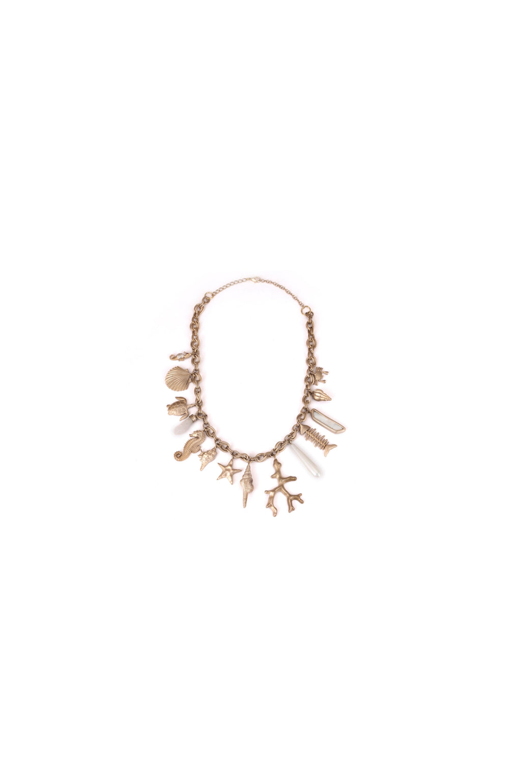 Maxy Necklace – Matte Gold