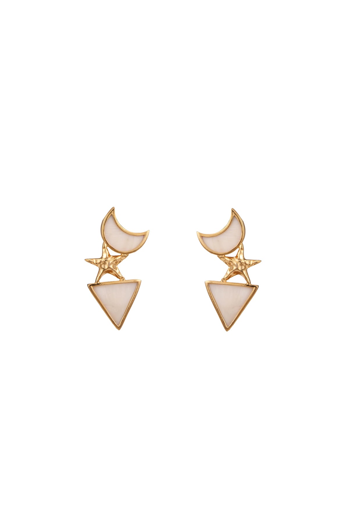 Mopsta Earrings – Silver