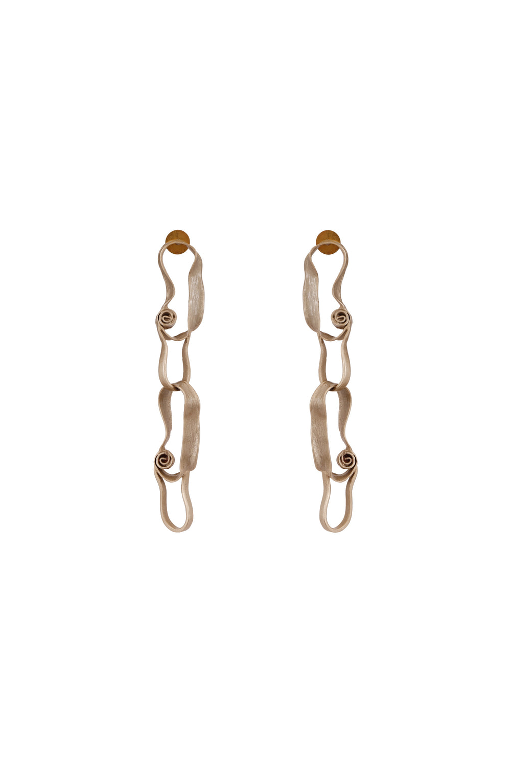 Sam-Do Earrings – Matte Gold