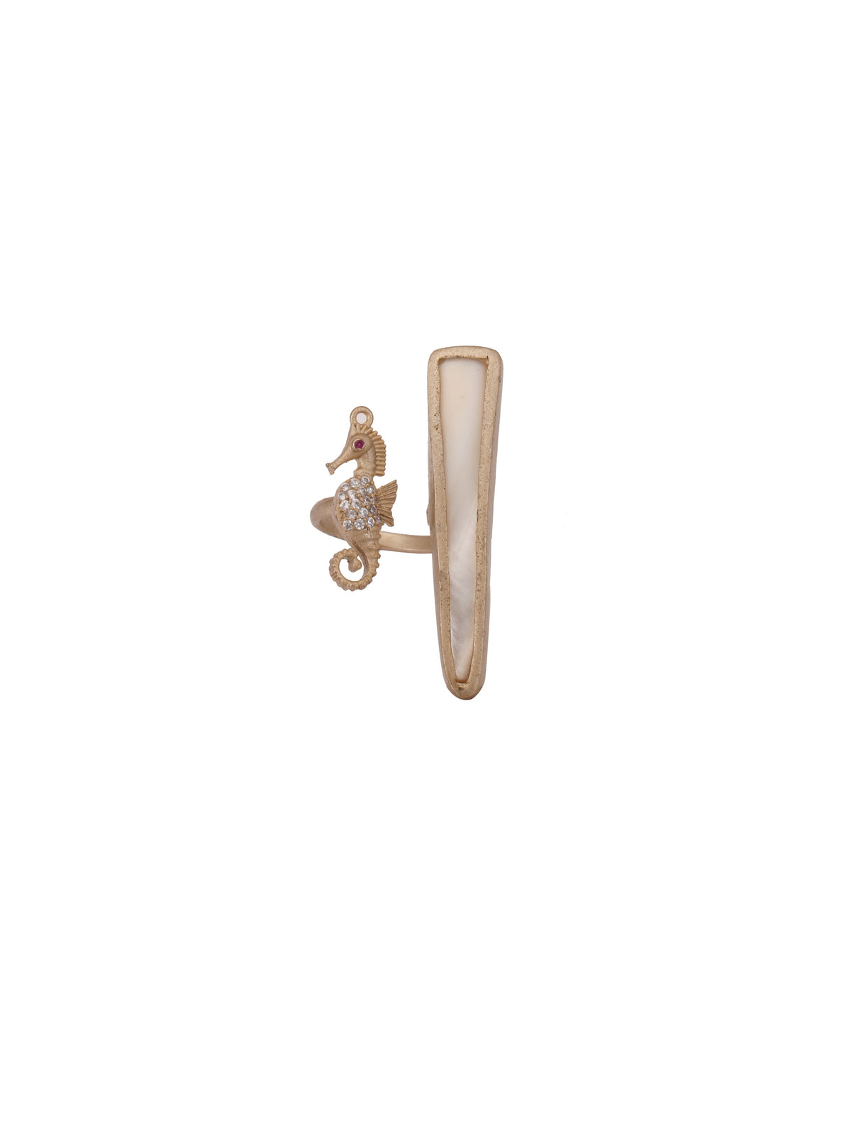 Savy Ring – Matte Gold
