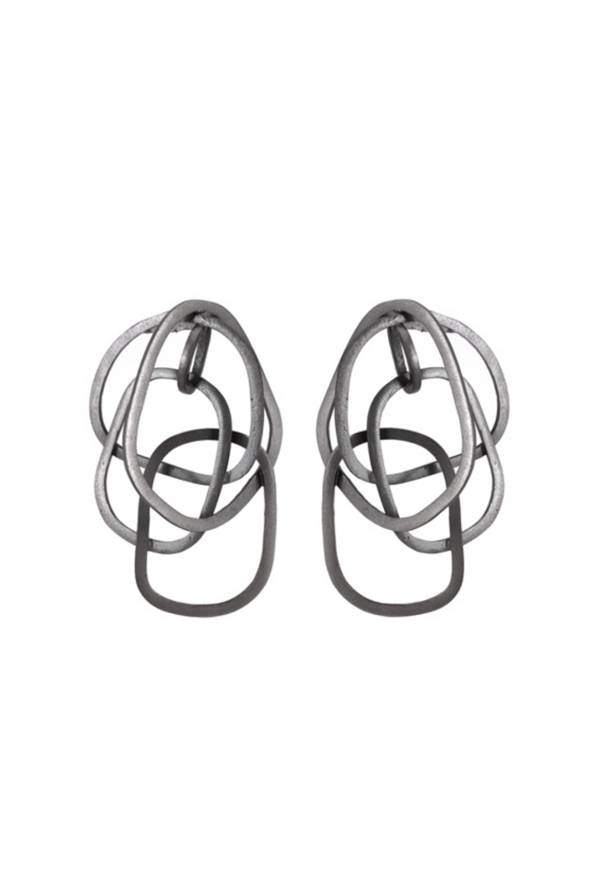 Troop Earrings – Gunmetal