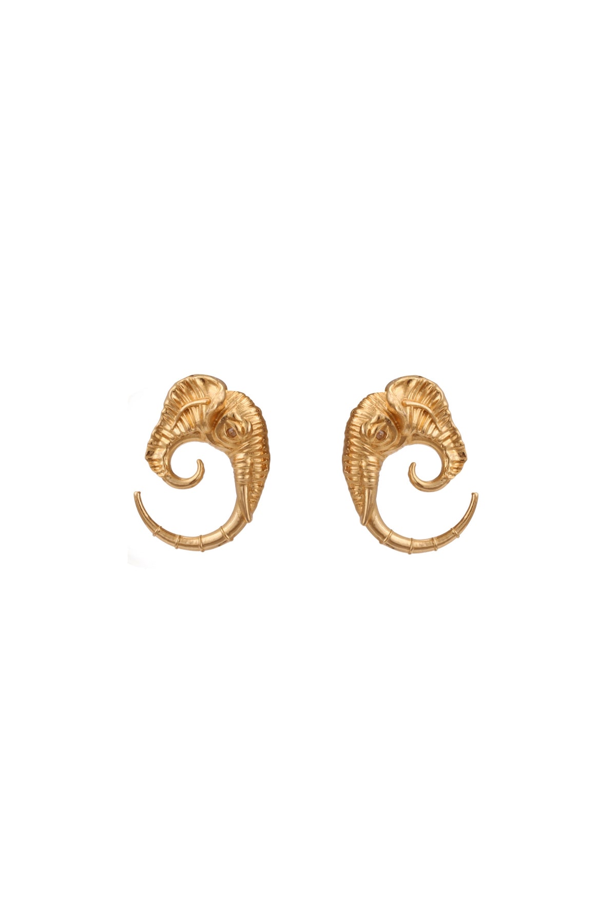 Trunk Earrings – Silver