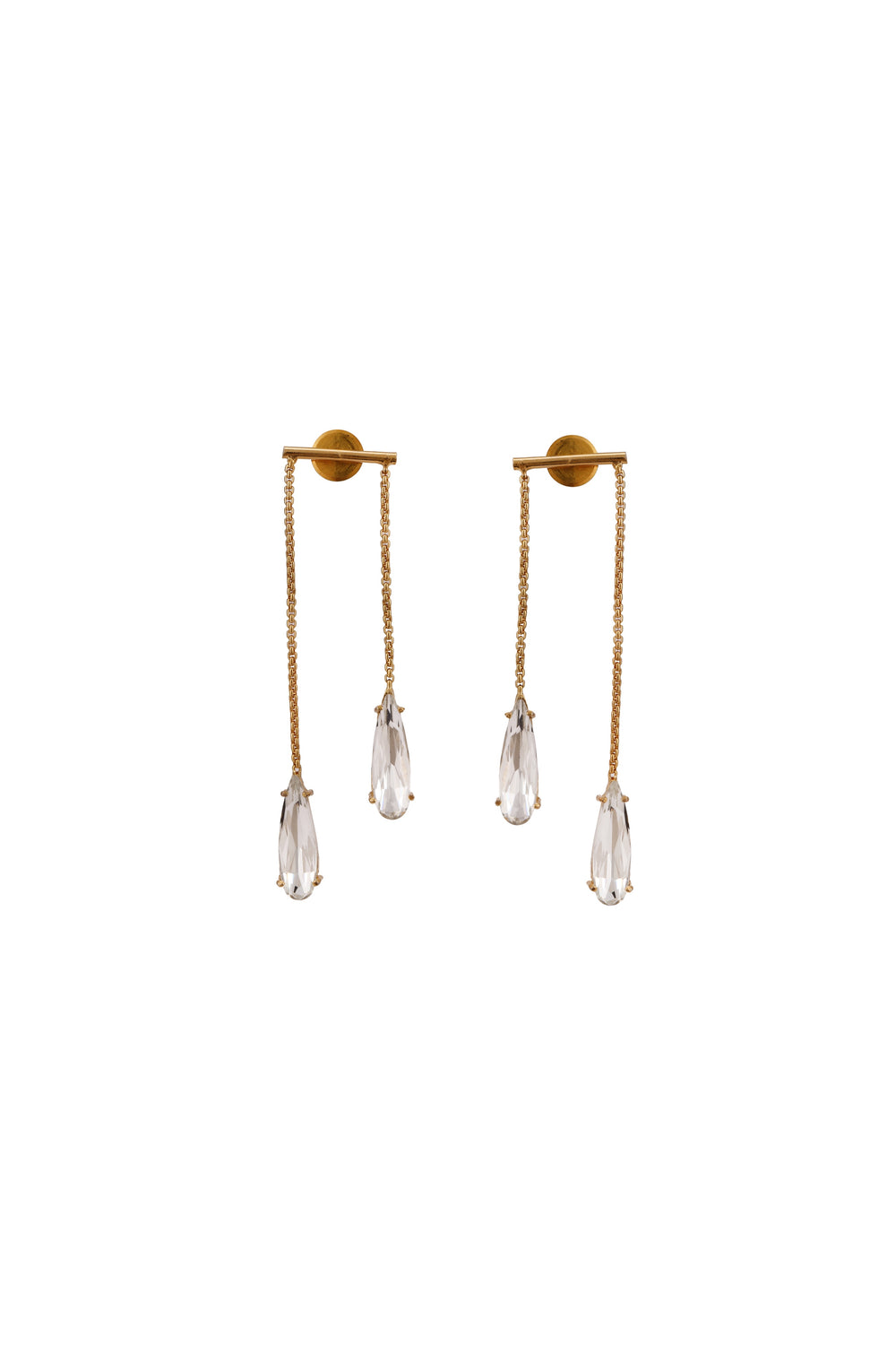 Twin Drop Earrings – Design A