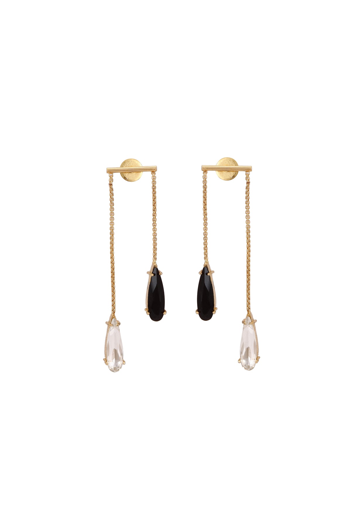 Twin Drop Earrings – Design B